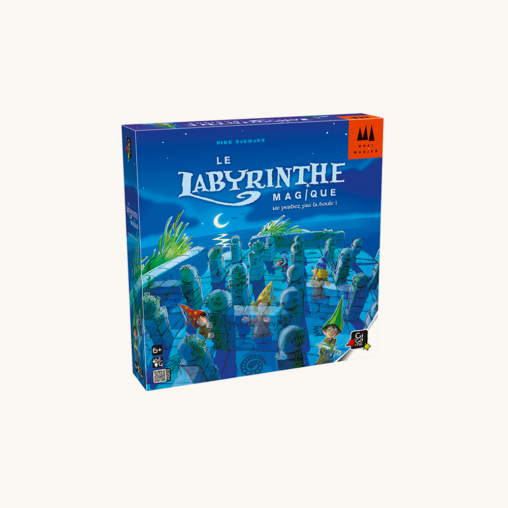 Labyrinthe magique - jeu de mémoire - Gigamic 