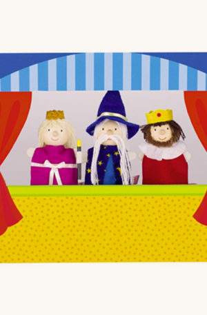 Set de 3 marionnettes à doigt Princesse
