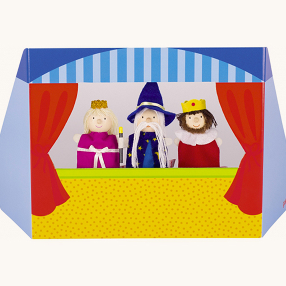 Set de 3 marionnettes à doigt Princesse