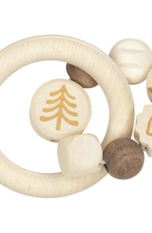Hochet en bois nature