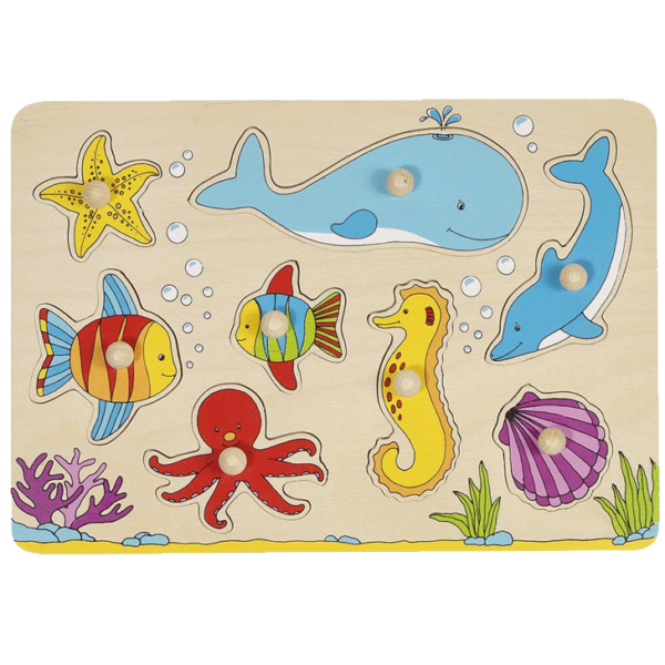 Puzzle premier âge - Animaux marins