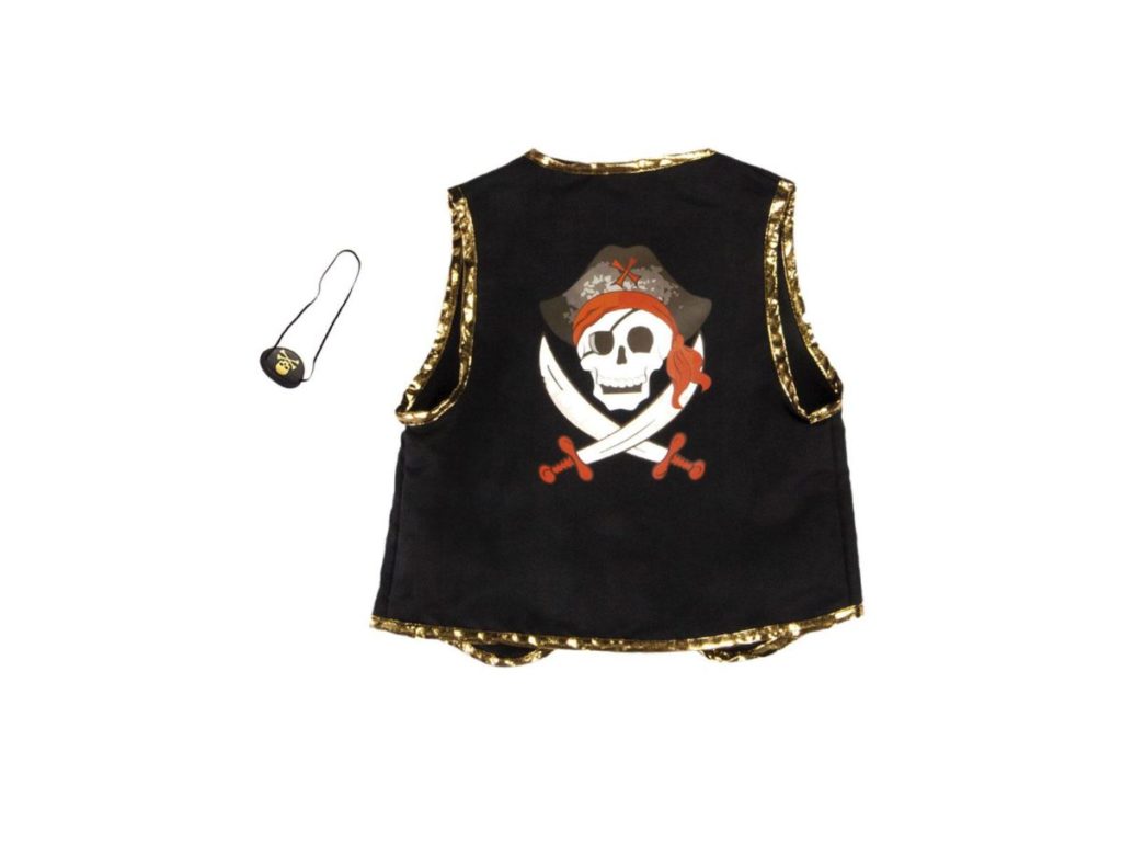 Accessoires Déguisement Pirate 5 Pièces - Bandana, Ceinture, Cache-œil, Boucle D'oreille, Collier - Homme/femme, Halloween, Fête - 14
