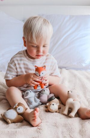 Animaux de la foret, lot de 3 animaux - Série 1 -