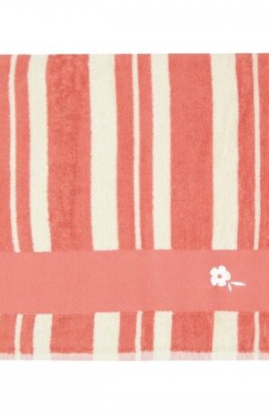 Serviette Fleurs - Tangerine -
