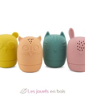 jouets de bain silicone - animaux aspergeurs -