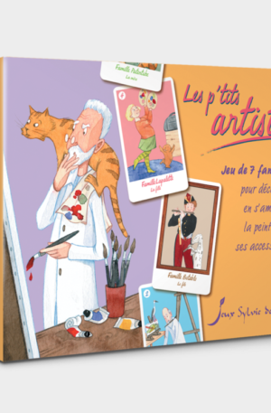 Jeu de 7 familles - Les p'tits artistes -