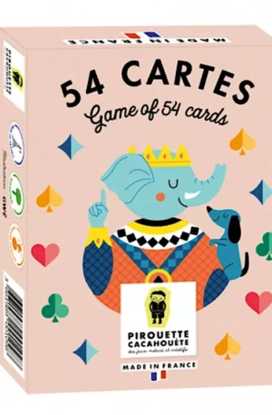 Jeu de 54 cartes -Pirouette Cacahouète -