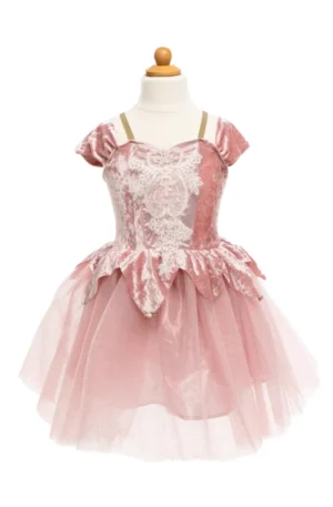 Robe Ballerine vieux rose