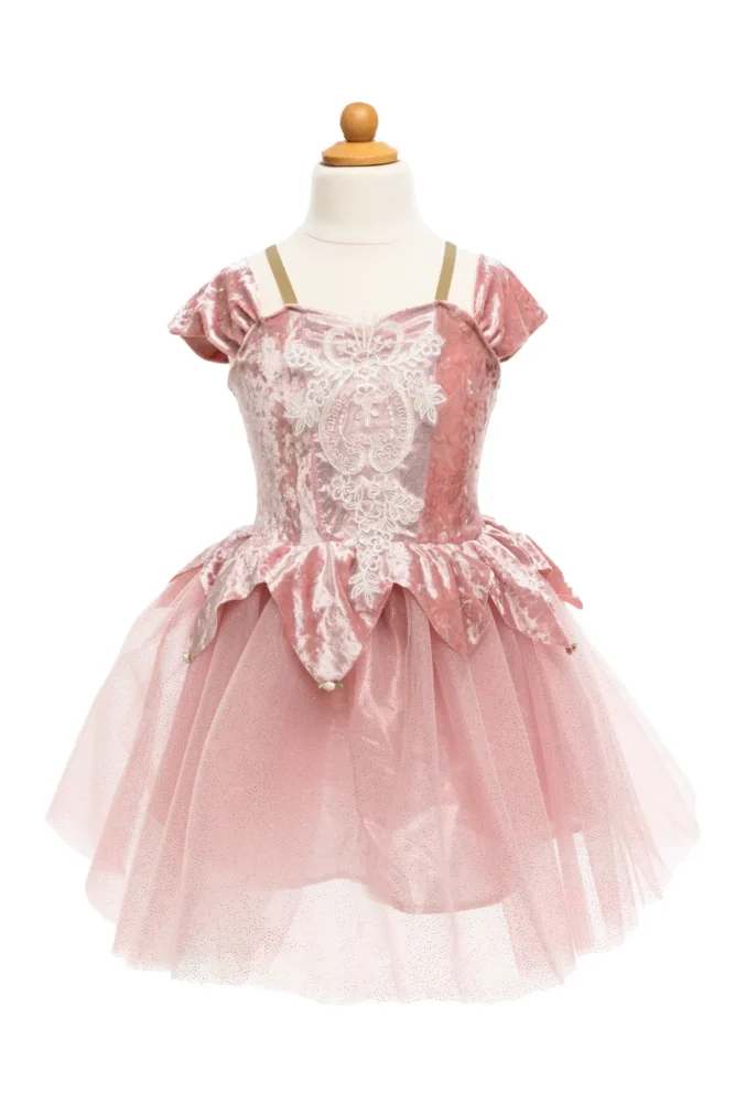 Robe Ballerine vieux rose